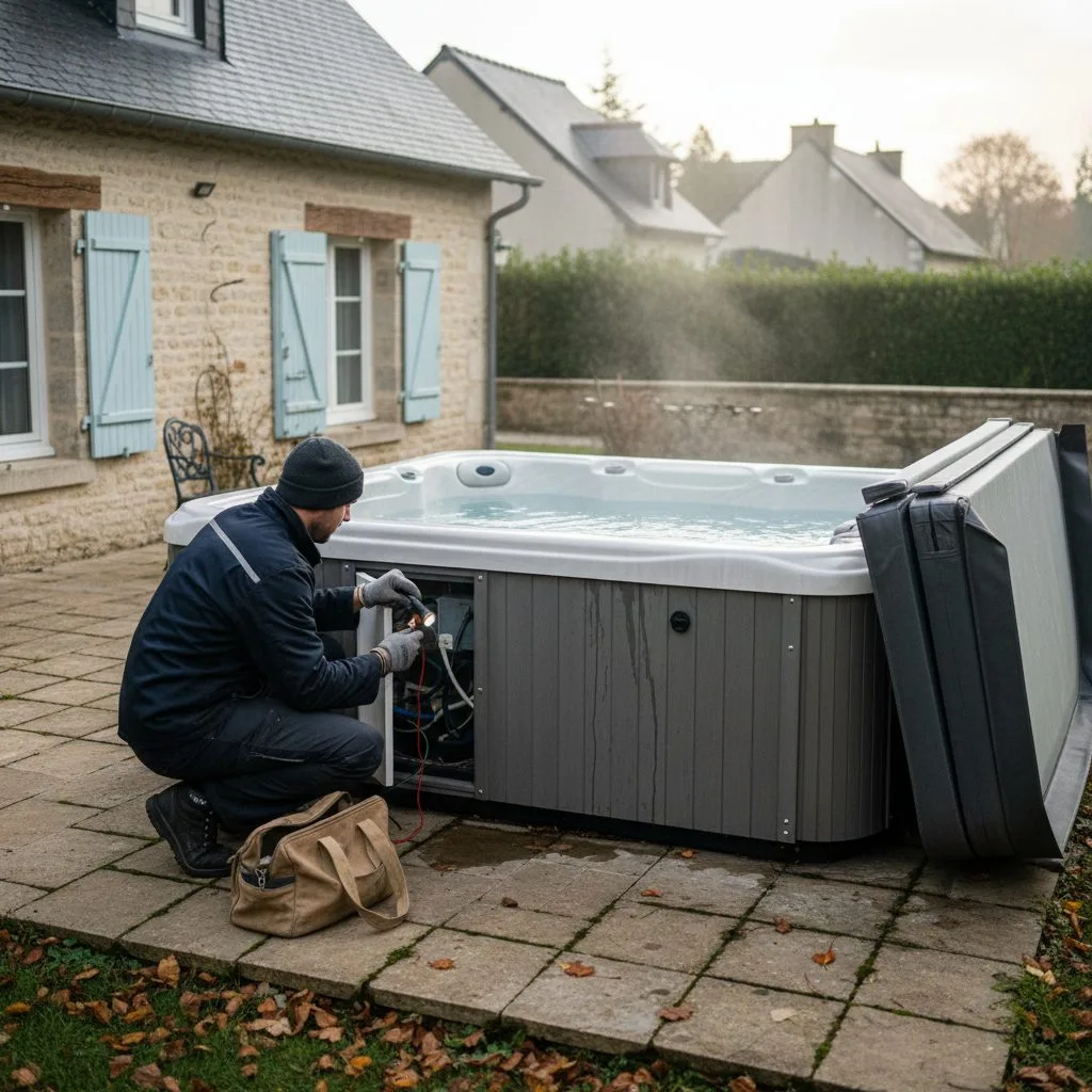 Dépannage de spa à aurillac : les signes qui doivent vous alerter